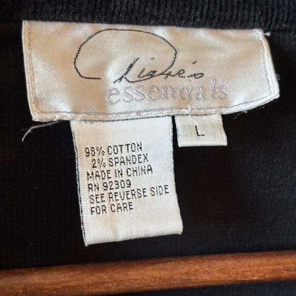 Vintage Embroidered Black Corduroy Jacket Richie Essentials XXL/3XL - Picture 8 of 8